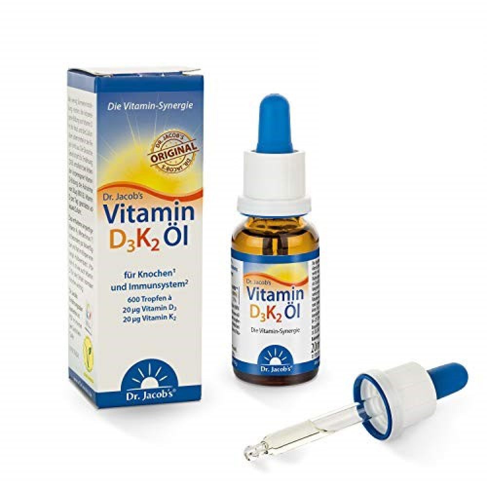 Vitamin D3K2 Ol Dr Jacob's 20ml